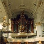 Orgelmusik bei der Mittagsandacht im Michel